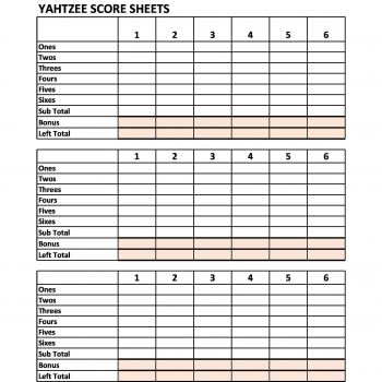 Yahtzee